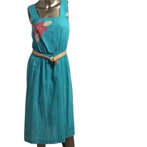 Vintage Jerell of Texas Belted Dress